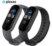 2PCS Watchbands for Xiaomi Mi Band 7 bracelet Miband 5 6 NFC Replacement Wristband Sport Silicone correa mi band 7 6 3 4 8 strap