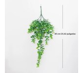 1pc Persian fern Leaves Artificial Hanging Plants Vines Home Wedding Christmas Decor Plastic Grass Wall Balcony Room Decoration