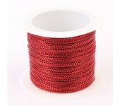 1mmx20m Golden Wire Hanging Tag Rope Golden Scallion Thread Colorful Round Core Rope Eight Strand Rope Gift Decoration DIY Handm