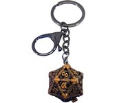Dragon D20 Dice Keychain Fashion Keyring Ornament Key Chain Pendant Men Kids Toys Gifts