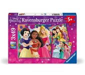 RAVENSBURGER PUZZLE 3X49 PIEZAS DISNEY PRINCESS PUZZLE INFANTIL 3X49 27x3x19 Cms.