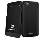 I-Paint Carcasa rígida para iPhone 8/7/SE 2020, Modelo All Black
