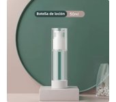 Portablere Empty Lotion / Spray Airless Vacuum Refillable Bottles Woman 15-100ML Travel Bottle Pump Toiletry Cosmetic Container