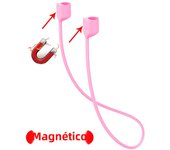 Soft Silicone Anti Lost Magnetic Rope Earphones for Apple AirPods Pro 2 Galaxy Buds 3 Bluetooth Wireless Headphone Earbuds Strap