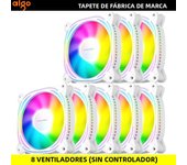 Aigo Z12 Computer Case Fan Reverse Ventoinha PC 120mm Rgb Fan Cooler 4pin PWM CPU Cooling Fan 3pin5v Argb 12cm Ventilador