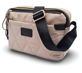 Bolso de nailon acolchado - Asa de bandolera regulable - Bolso deportivo - Bolso impermeable - Temporada verano 2025.