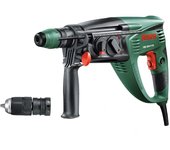 Bosch Martillo perforador PBH 3000-2 FRE con maletín (SDS, cincel plano, tope de profundidad, empuñadura adicional, 750 Watt)