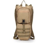 Bolsa de agua para bicicleta, bolsa de boca grande, mochila de agua de 3 l, bolsa de hombro deportiva de camuflaje para exteriores
