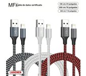1M 2M 3M USB A To Lightning MFi Certified  Cable For iPhone 14 13 12 11 X XR Pro Max Fast Charging Cable Charger Data Wire Cord