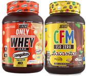 Pack Lacasitos - Proteína de suero sin lactosa en polvo 1 kg+ Lacasitos - Aislado de proteína de suero 1 kg