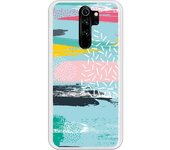 Funda compatible con Xiaomi Redmi Note 8 Pro - Be Unique Funda Gel colores geométricos