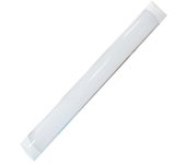 Extrastar - Tubo LED Lampara de Techo Regleta LED Electronica Pantalla plas ovalado 6500K, lampara de purificación LED, luz fría, 20W, 40W, 50W