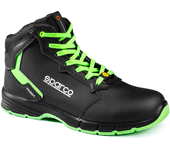 Calzado de seguridad  BOTA SPARCO TARGA WILLY ESD S3S SR FO, Piel lisa repelente al agua de alta calidad, libre de metal, antideslizante, resistente a los golpes hasta 200J