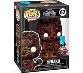Funko - Figura Pop Marvel Black Panther M Baku Artist + Case Exclusive - Funko Pop Coleccionable De Edición Limitada - Funko Pop Diseño Detallado Y Realista - Funko Pop Ideal Para Regalo - Funko Pop Gran Variedad De Personajes