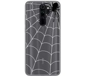 Tumundosmartphone Funda Gel Transparente para Xiaomi Redmi Note 8 Pro diseño Araña Dibujos