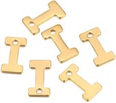 30pcs Stainless Steel Gold Color A-Z 26 Letter Pendant Alphabet Charms Pendant for DIY Jewelry Making Earrings Bracelet Necklace