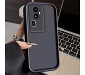 Simple Phone Case For Oppo Reno 11 10 8 8T 7 7Z 6 FIND X5 X3 Pro 5G Lens Protection Cover Candy Color Liquid Silicone Funda