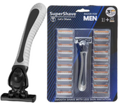 Shaver Brand New Design Men Razor Shaving Three Layer Shaver Reusable Razor Imported Blade Multi Tool Head Replace