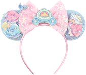 Newest Disney Mickey Mouse Ears Headband Kid Adult Festival Party Sequins 5" Bow Headband Women Baby Girl Party Hair Accessories