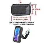 Bike Motor Phone Holder Waterproof Phone Bag Pouch Cases Motorcycle Bicycle Handlebar Cellphones GPS Stand for iPhone Samsung