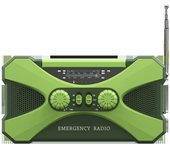 Multi-function Solar Hand Crank Radio, 10000mAh, AM/FM/NOAA Weather Alert, Dual Stereo Speakers, Phone Charger, LED Flashlight and SOS Alert