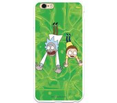 Funda original compatible con iPhone 6 Plus o 6S Plus con un diseño de Rick y Morty Fondo Acido