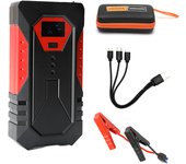 Arrancador de batería de coche de 1200A, Banco de energía de 18000mAh, cargador de batería de coche diésel de gasolina, herramienta de arranque para refuerzo de batería de coche