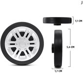 Luggage Wheel Replacement Suitcase For Wheel Trolley Rolling Durable Silent Belt Repair Tools Travel Accessories