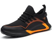 Zapatos de sebriad, zapatillas de Seguridad antiteslizantes, Luces y cosas para hambres y Mujeres, Zapatos DE TRABAJO with TIP de Maple, Zapato protector (Azul EU 39)