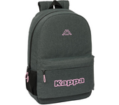 Mochila Adaptable a Carro Kappa "Silver Pink" 30X46X14Cm (Safta 612445758)