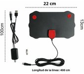 2024 New 4K 8K Indoor Digital TV Antenna HD HDTV Antena DVB-T/T2 DVBT2 Cable TV Antena 5000Miles UHF VHF DTV Tv Antennas Aerial