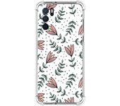 Funda Silicona Antigolpes para Oppo A16 / A16s diseño Flores 01 Dibujos