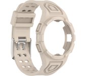 Transparent Case Cover+Strap for Samsung Galaxy Watch 4 Classic 46mm TPU correa sport bracelet Galaxy watch 6 5 4 44mm 40mm band