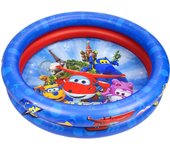 Piscina hinchable de 90 cm, con diseños exclusivos de Super Wings, color azul (3607)
