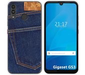 Funda Silicona para Gigaset GS3 diseño Vaquero Dibujos