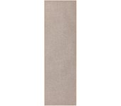 SONGMICS HOME Alfombra, 80 x 300 cm, Alfombra Antideslizante, Alfombra de Yute Sintético, Decoración del Hogar, para Salón, Dormitorio Comedor, Lavable a Máquina, Marrón Camello