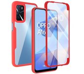360 Full Screen Protection High Transparency Phone Cover Case For OPPO A79 A96 A95 A94 A36 A76 A92 A93 A54 A77 Find X5 Pro 5G 4G