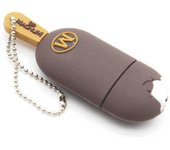 JASTER Cartoon USB 2.0 Flash Drives 128GB Pretty Gifts For Kids Memory Stick 64GB Silicone Ice Cream Pen Drive 32GB U Disk 18GB
