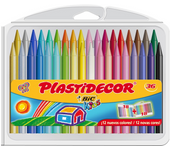 LILI HOME Ceras Bic Plastidecor  36 ceras de colores BIC Kids Plastidecor es la herramienta perfecta para que los niños aprendan a colorear y dibujar jugando, a partir de los 30 meses. Esta atractiva paleta de 12 colores incluye tonos vivos y metálicos qu
