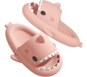 Chanclas de tiburón para niño y niña, para hombre y mujer, cómodas, antideslizantes, de suela gruesa, para piscina, de verano
