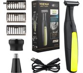 HIENA HYN-210 Electric Shavers Powerful Rechargeable Beard Trimmer Electric Razor Clippers for Men Teen Boys Face Beards