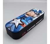 Estuche escolar 3D AVENGERS de CAPITAN AMERICA. 21x7cms. 3D. MARVEL