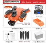 New L900 Pro MAX GPS Drone 4K Professional Dual Camera 5G Wifi 360° Obstacle Avoidance Brushless Foldable Quadcopter RC Drones