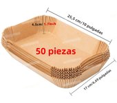 50/100Pcs Air Fryer Disposable Paper Non-Stick Airfryer Baking Papers Round Air-Fryer Paper Liners Paper Kitchen Accessories