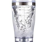 Botella de agua portátil de 450 ml/600 ml con movimiento Vortex Tornado, accesorios de cocina sin polipropileno, mezclador automático eléctrico de proteínas