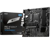 PLACA BASE MSI PRO B760M-P 1700 MATX 4XDDR4