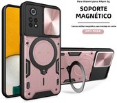 Magsafe Magnetic Camera protection case For Mi Poco X4 X5 Pro Armor Hybrid Metal Ring Back Cover For POCO F5 Pro M3 F3