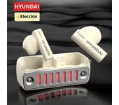 Choice HYUNDAI HY-Y18 Bluetooth Earphones Wireless Gaming Headset Chain Lanyard HD Call with Mic Earbuds RGB Pro4 Xiaomi Lenovo