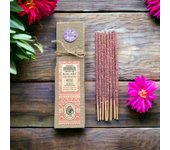 Incienso Varillas de Resina para Rituales - Rosa - Hecho a Mano en India - Natural - Sabiduría Chamánica - Banjara - 8 varillas