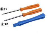 KIT REPARACION MANDO XBOX BOTONES JOYSTICK + KIT DESTORNILLADOR T6 T8